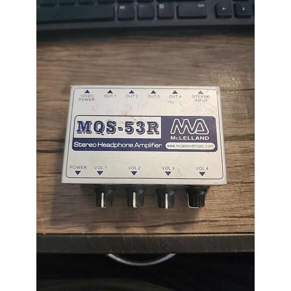 McLelland MQS-53R Four Channel Stereo Amplifier For High Quality Audio - Picture 1 of 4